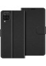 Samsung Galaxy A12 Magnetic Faux Leather Flip Book Pouch Wallet Case cover