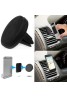 Universal Magnetic Car Phone Holder Triangular Air Vent Mount Magnet Cell Phone Stand For iPhone 6 For Samsung GPS Car Kit for All Phones-Black