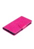 Huawei P9 LITE Pu Leather Wallet Folio Case with Credit Cards Slots and Adjustable Positioning Stand-Pink