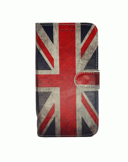 Huwaei P9 Plus Pu Leather Book Style Wallet Case with free  Stylus-UK Flag