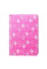 Leather Case For Samsung Galaxy Tab 4 10.1" Inch SM-T530 Tablet Pink Glitter 360 Degree Rotating Pu Leather Slim Flip Folio Portfolio Swivel Stand Case Cover Protector