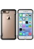 SUPCASE Armor Hard Phone Case For iPhone 7 Cover Clear Matte Back Shockproof Soft TPU Bumper Protective Case-Black