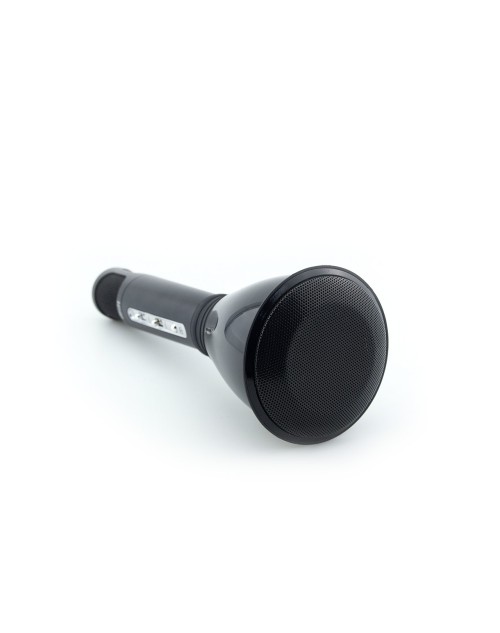 K068 Wireless Karaoke Mic Bluetooth Handheld Microphone Speaker KTV Effects-Black