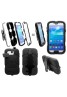 Samsung Galaxy S4 Heavy Duty Military Shockproof with built in shield Case Black