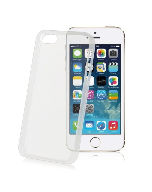 iPhone 5S,5 Soft TPU Slim Case Crystal Clear Transparent Anti Slip Case Back Protector Case Cover for iPhone 5S,5