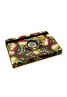 Apple iPad 2 Printed 360 Rotaing Pu Leather with Viewing Stand Plus Free Stylus Case Cover for Apple iPad 2-Dark Butterflies