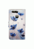 Huawei P9 Printed Pu Leather Wallet Folio Case with Credit Cards Slots and Adjustable Positioning Stand-Blue Flowers