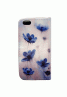 iPhone 6 / 6s (4.7) Pu Leather Book Wallet Style Case with Adjustable Viewing Stands & Card Slots-Blue Flowers